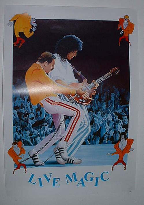 Queen Live Magic UK artwork (332611)